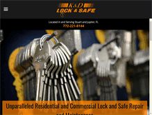 Tablet Screenshot of kanddlockandsafe.com